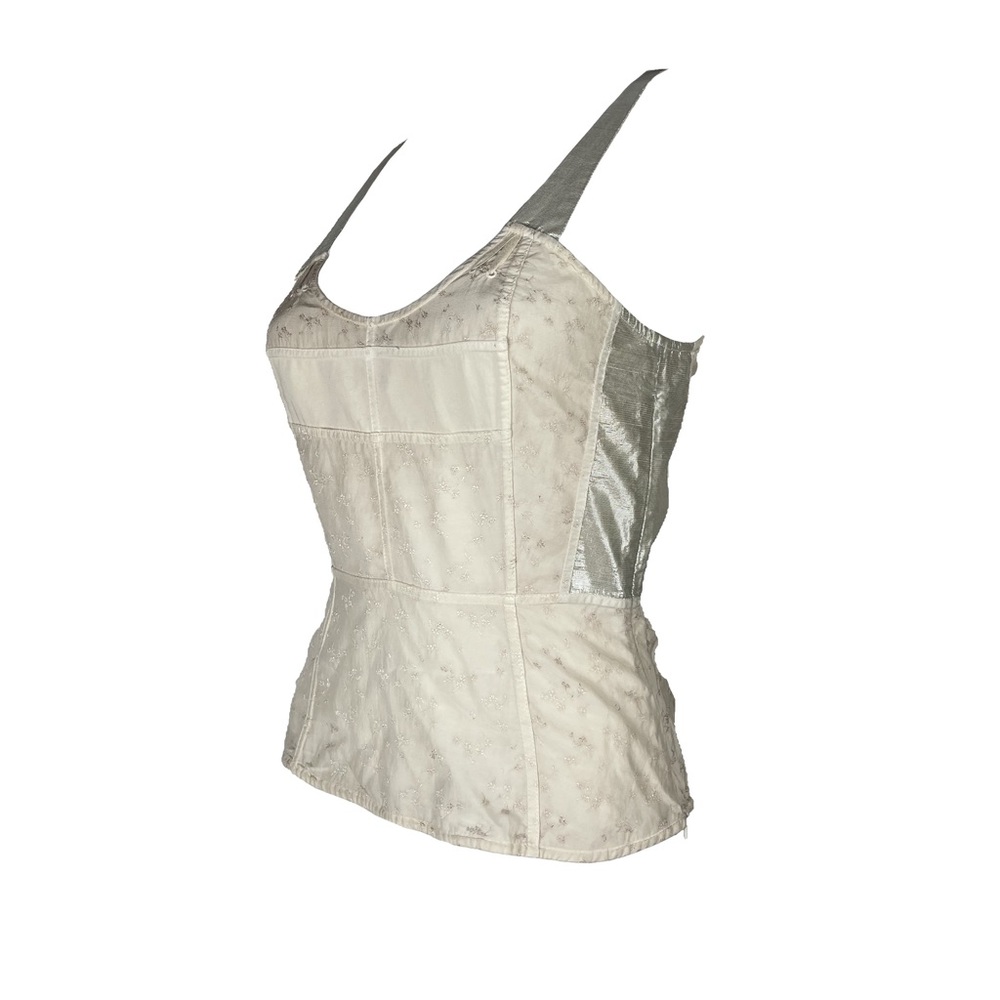 Y2K Vtg Gary Graham Bodice Top